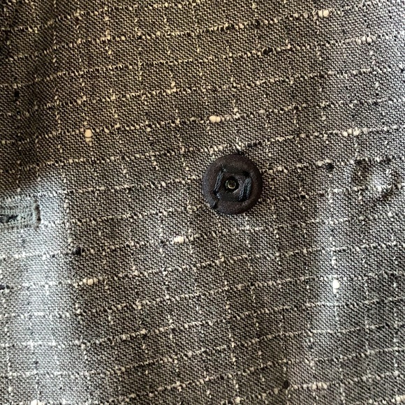 CLASSIQUES ENTIER size 12 grey tweed wool jacket in excellent condition - Picture 7 of 12